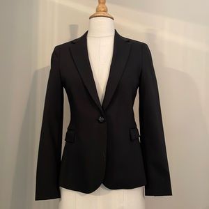 Zara Basic Black Blazer, XS